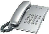 Телефон шнуровой Panasonic KX-TS2350UAS Silver