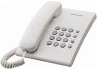 Телефон шнуровой Panasonic KX-TS2350UAW White