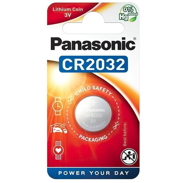 

Батарейка Panasonic CR 2032 BLI 1 Lithium (CR-2032EL/1B)