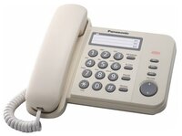 Телефон шнуровой Panasonic KX-TS2352UAJ Beige