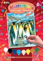 Набор для творчества Sequin Art PAINTING BY NUMBERS JUNIOR Penguins (SA0033)