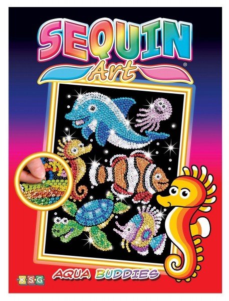 

Набор для творчества Sequin Art RED Aqua Buddies Sealife (SA0908)