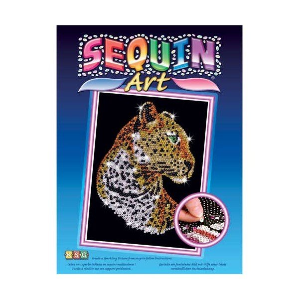  Набір для творчості Sequin Art BLUE Leopard (SA1208) фото