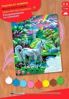 Набор для творчества Sequin Art PAINTING BY NUMBERS JUNIOR Unicorn (SA0124)