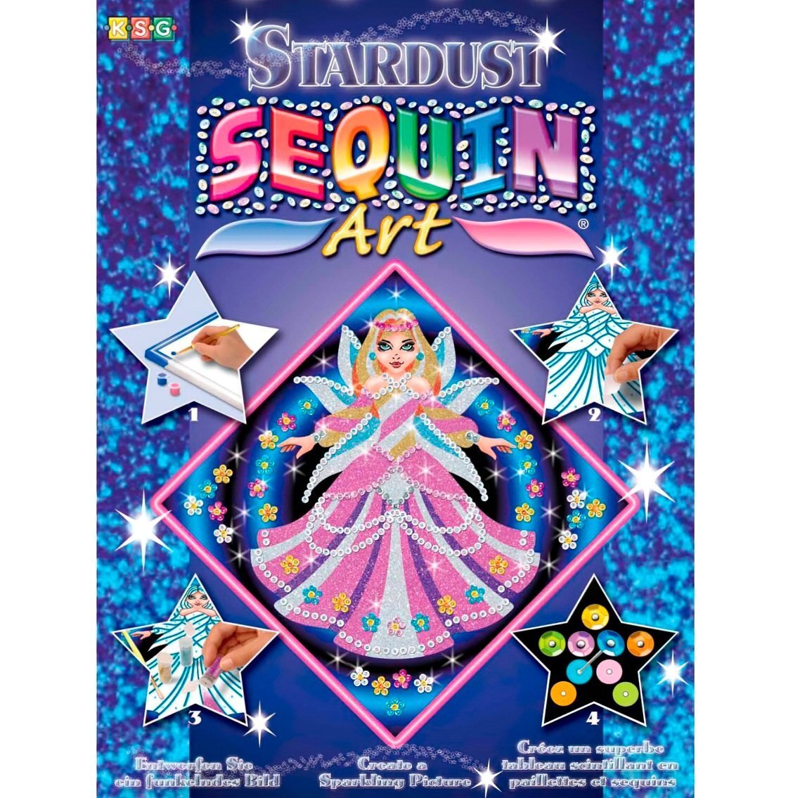 Набор для творчества Sequin Art STARDUST Fairy Princess (SA1011) фото 