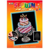  Набір для творчості Sequin Art ORANGE Birthday Cake (SA1506) 