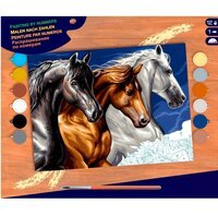  Набір для творчості Sequin Art PAINTING BY NUMBERS SENIOR Wild Horses (SA1040) 