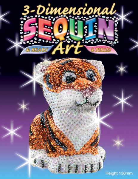 

Набор для творчества Sequin Art 3D Tiger (SA1122)
