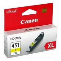  Чорнильниця CANON CLI-451Y XL Yellow PIXMA MG5440/MG6340 (6475B001) 