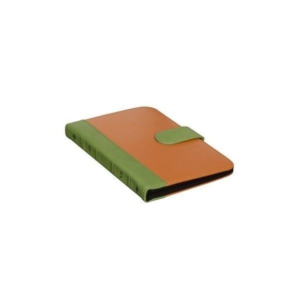 Чехол для электронной книги SB Bookcase L leather Green/Orange (SB141087) фото 