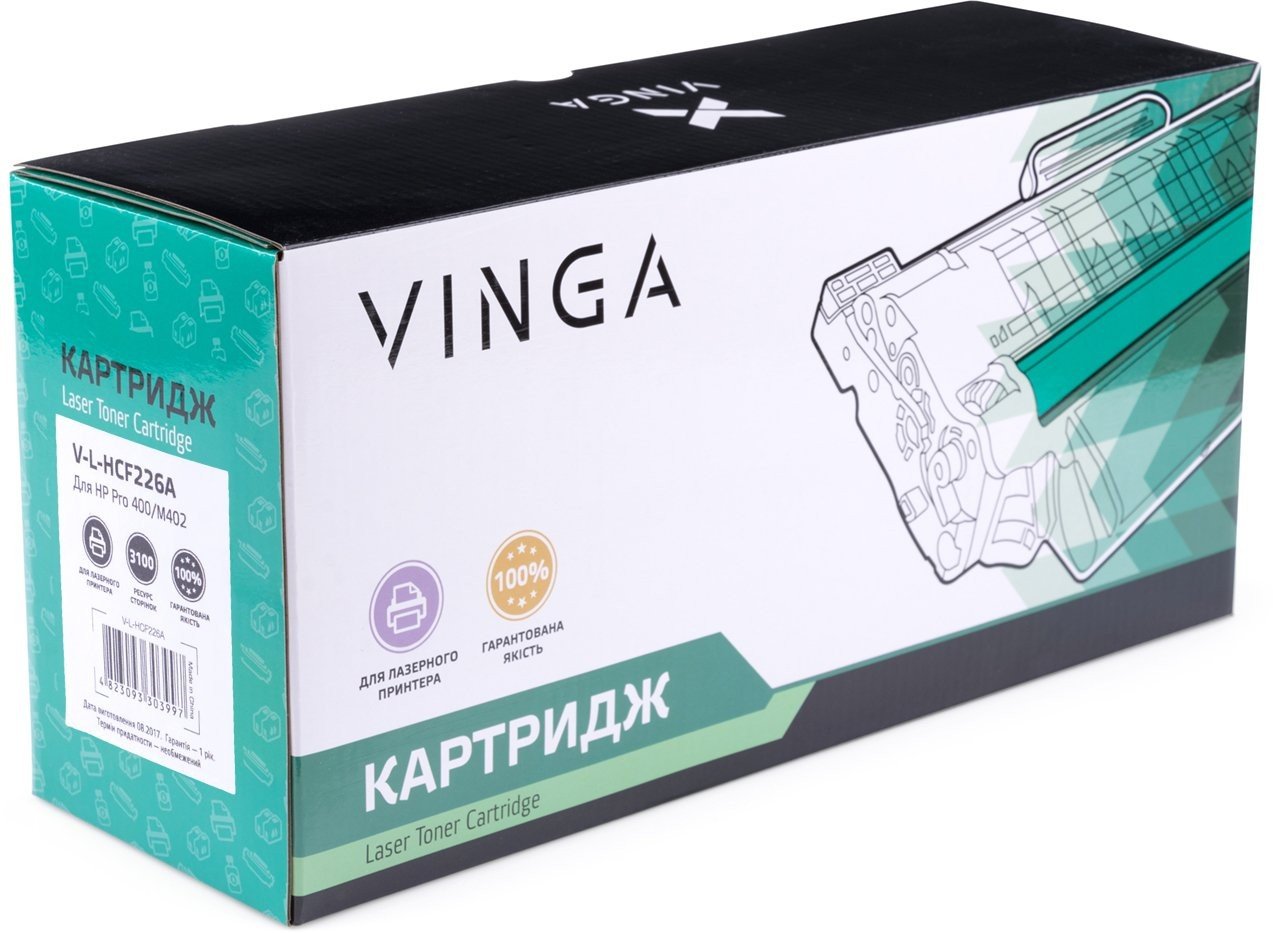 Картридж лазерный Vinga для HP CF226A (V-L-HCF226A) фото1