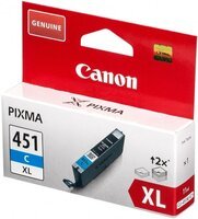 Чорнильниця CANON CLI-451C XL Pixma MG5440/MG6340 Cyan (6473B001)