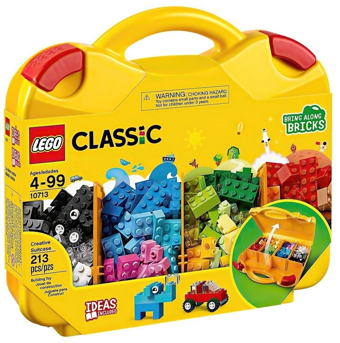 LEGO 10713 Classic Чемоданчик для творчества и конструирования фото 