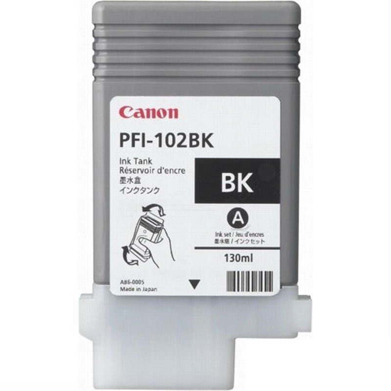 Картридж струйный CANON PFI-102Bk Black (0895B001) фото1