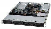Корпус серверный SUPERMICRO 1U 400W (CSE-813MFTQC-R407CB)