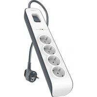 Мережевий фільтр Belkin 4 розетки, 525 Дж, UL 500 В, 2м (BSV400vf2M)