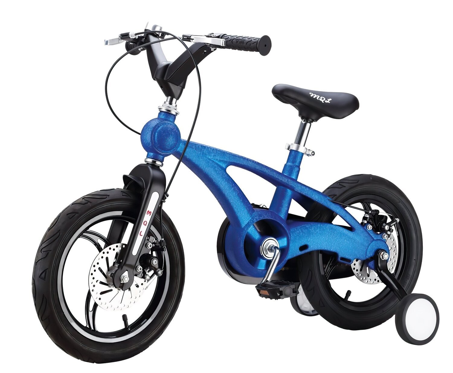 Детский велосипед Miqilong 14&quot; YD Blue (MQL-YD14-Blue) фото 