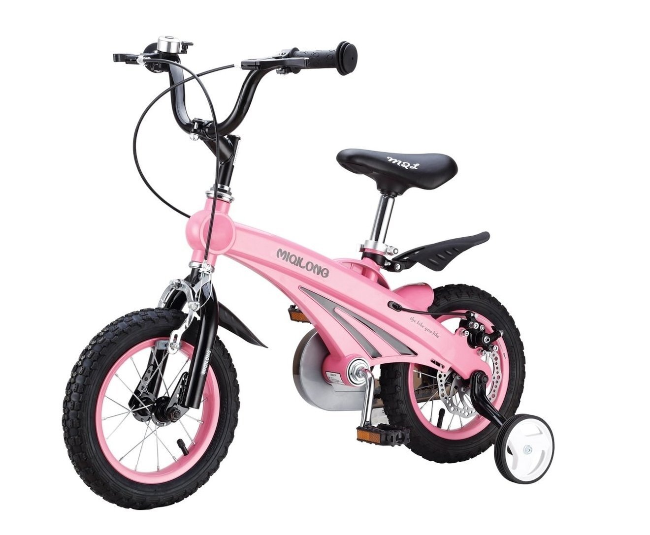 Детский велосипед Miqilong 12&quot; SD Pink (MQL-SD12-Pink) фото 