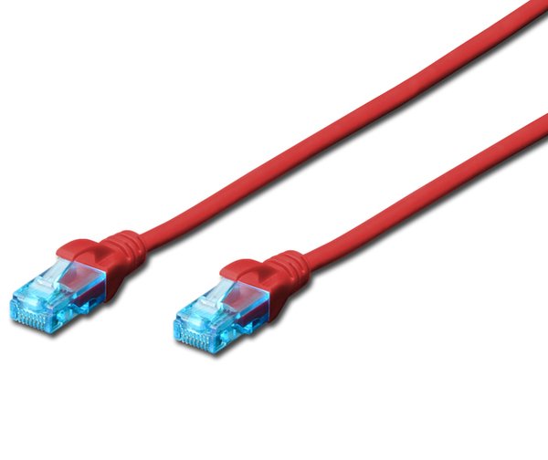 

Патч-корд DIGITUS CCA CAT 5e UTP, 3м, AWG 26/7, PVC, Red (DK-1512-030/R)