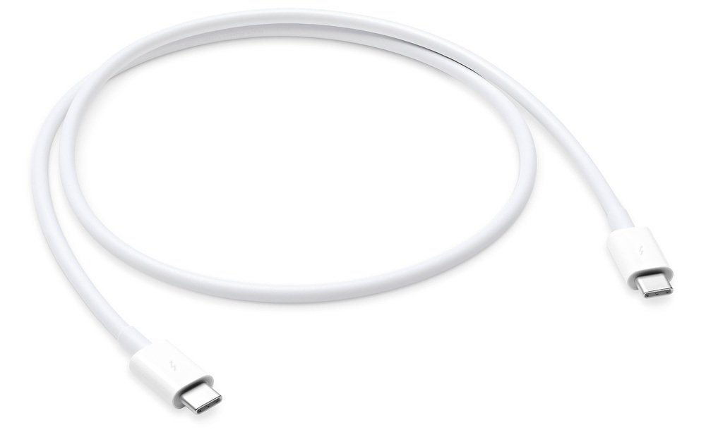 Кабель Apple Thunderbolt 3 USB-C Cable 0.8m (MQ4H2ZM/A) фото 