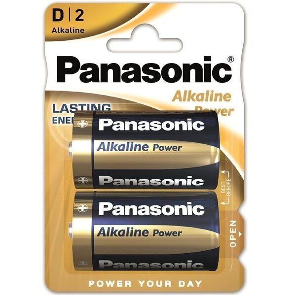 

Батарейка Panasonic Alkaline Power D 2 (LR20REB/2BP)