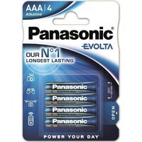 Батарейка Panasonic Evolta AAA BLI 4 Alkaline (LR03EGE/4BP)