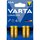 Батарейка VARTA LONGLIFE alkaline AAA BLI 4 (04103101414)