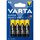 Батарейка VARTA Super Heavy Duty Zink-Carbon AA BLI 4 (02006101414)