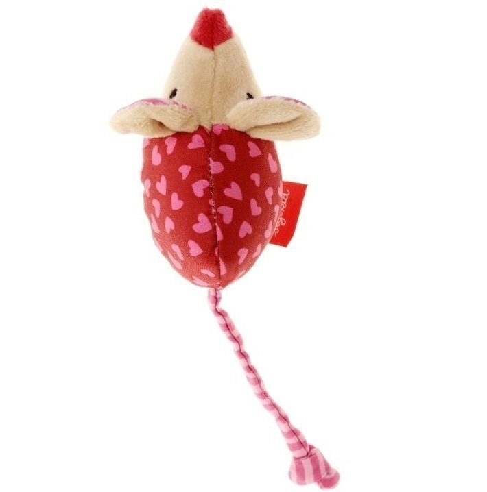 Мягкая игрушка sigikid Мышка розовая 8 см (49136SK) фото 