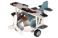 Самолет металический инерционный Same Toy Aircraft cиний со светом и музыкой (SY8015Ut-4)