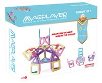 Конструктор Magplayer магнитный набор 41 эл. (MPH2-41)