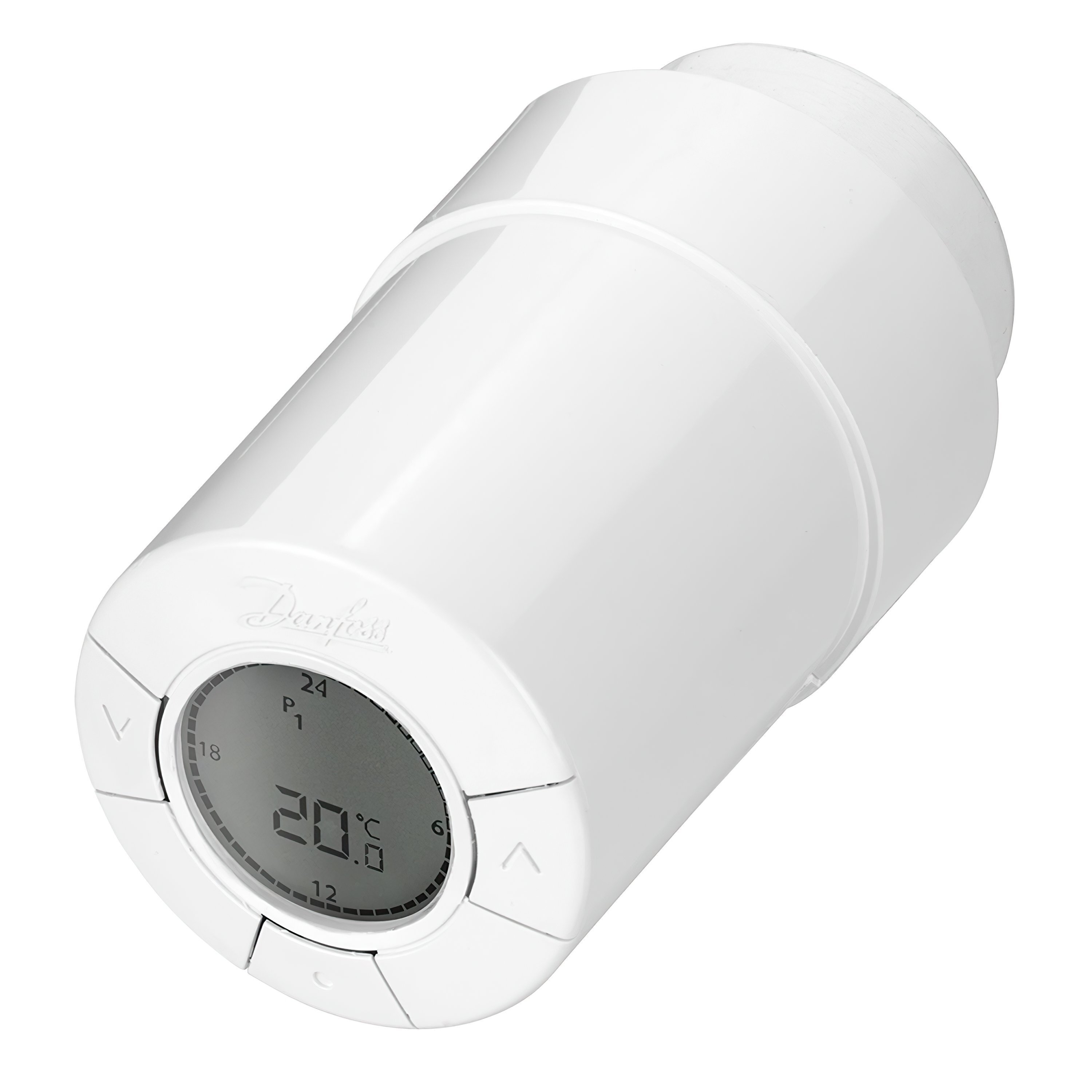 Электронный радиаторный термостат Danfoss Living Connect, для Danfoss Link, 2 x AA, 3V, белый (014G0002) фото 1