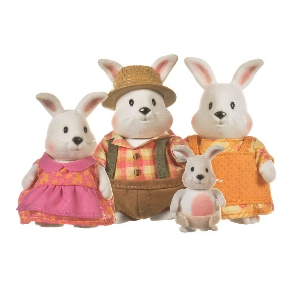  Набір фігурок Lil Woodzeez Сім'я Кроликів (6006M) 