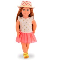  Лялька Our Generation Клементін в плаття з капелюшком 46 см (BD31138Z) 