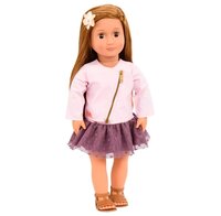  Лялька Our Generation Віена в рожевій шкіряній куртці 46 см (BD31101Z) 