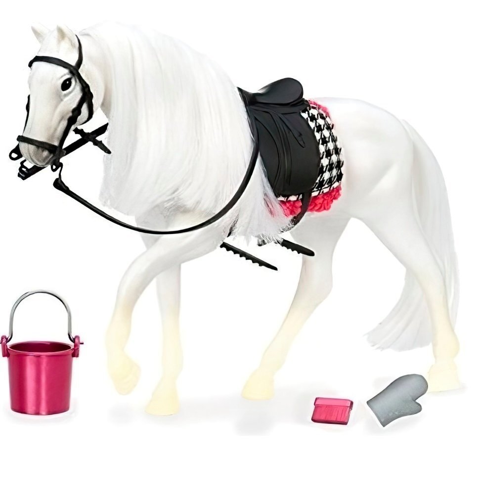 Игровая фигура LORI Белая лошадь с Камарилло (LO38000Z) фото 