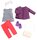 Набор одежды для кукол LORI Простое красивое пальто (LO30011Z)
