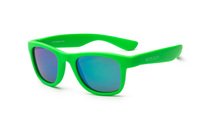  Дитячі сонцезахисні окуляри Koolsun Wawe неоново-зелені (Розмір 1+) (KS-WANG001) 