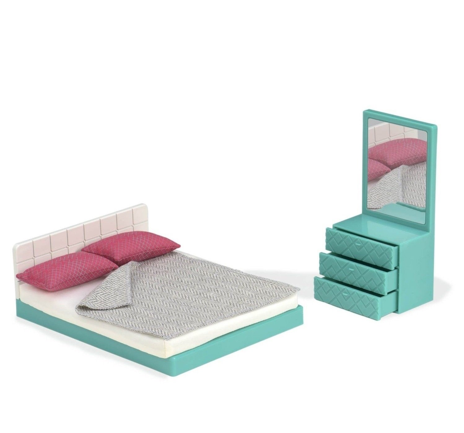 Набор для кукол LORI Мебель для спальни (LO37013Z) фото 