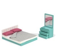 Набор для кукол LORI Мебель для спальни (LO37013Z)