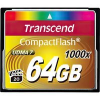 Карта памяти TRANSCEND CF 64GB 1000X R160/W120 MB/s (TS64GCF1000)