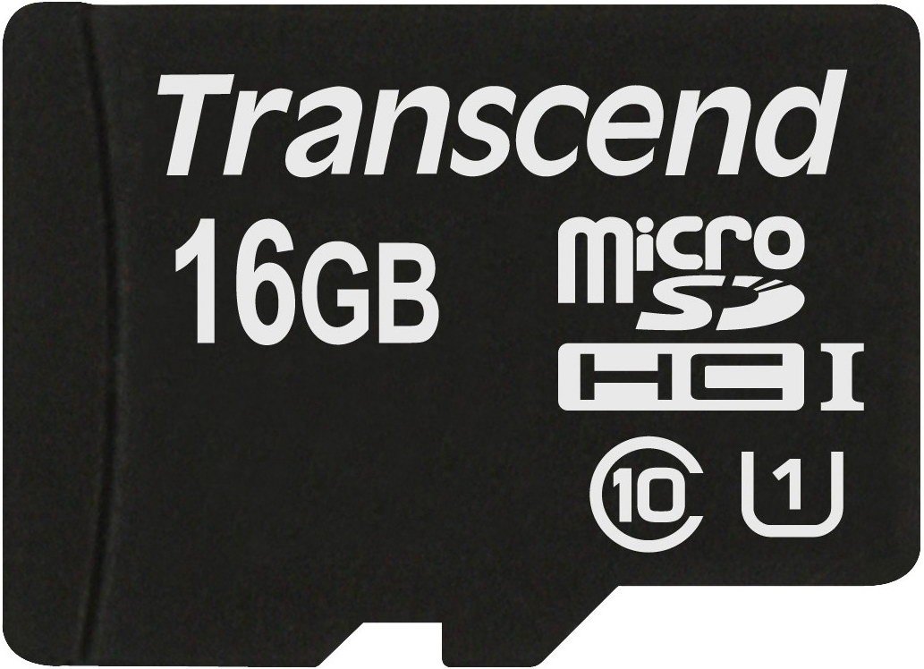 Карта памяти Transcend microSDHC 16GB Class 10 UHS-I Premium R45MB/s фото 