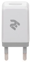 Мережевий ЗП 2E USB Wall Charger 1A White (2E-WC1USB1A-W)