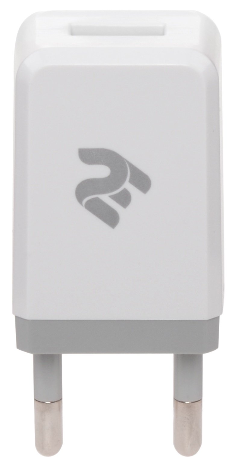 Сетевое ЗУ 2E USB Wall Charger 1A White (2E-WC1USB1A-W) фото 1