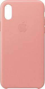  Чохол Apple Leather Case для iPhone X Soft Pink (ZKMRGH2ZMA) фото1