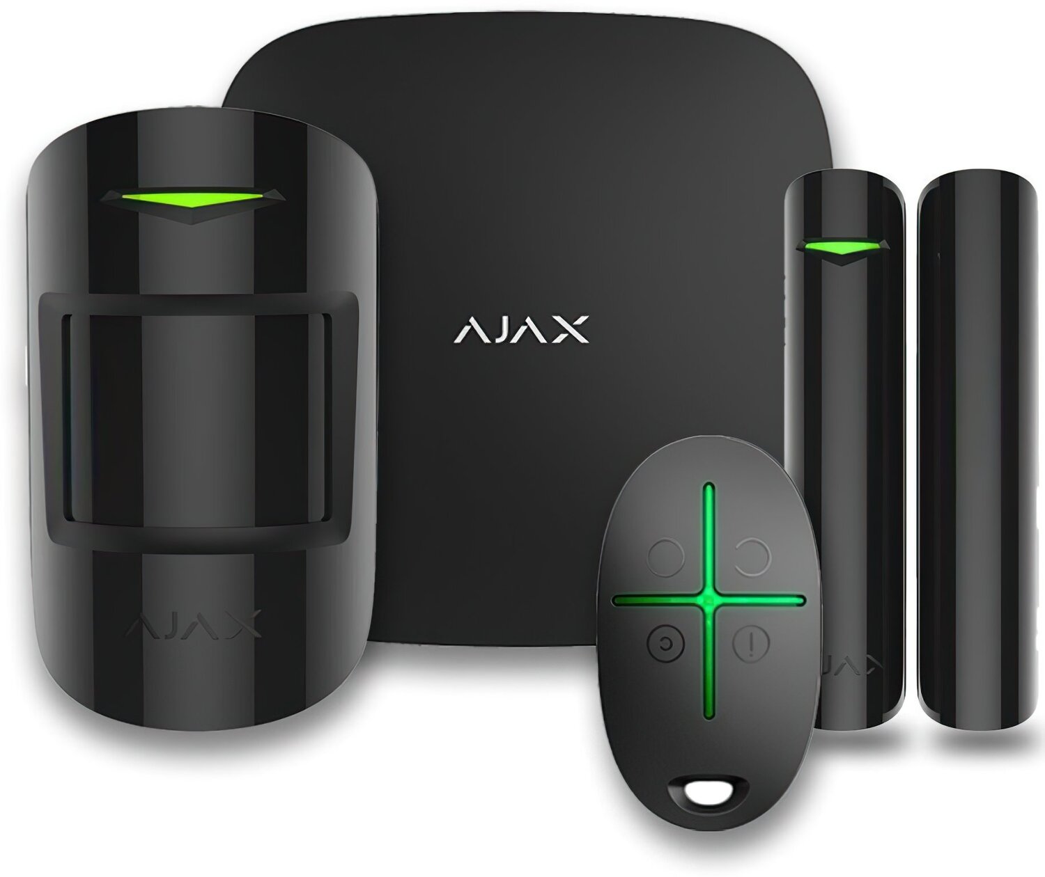 Комплект охранной сигнализации Ajax StarterKit черный, Jeweller фото 