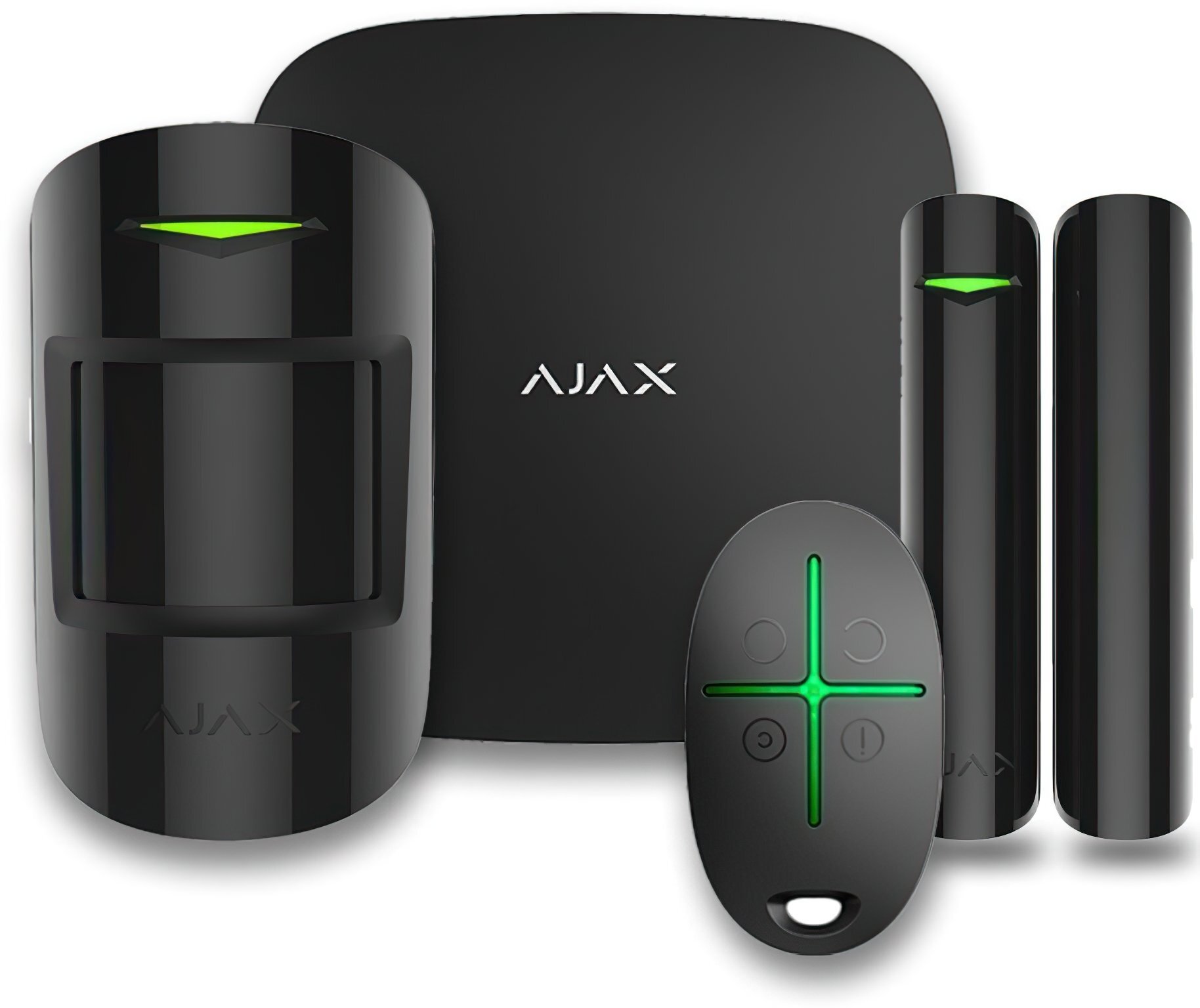 Комплект охранной сигнализации Ajax StarterKit черный, Jeweller фото 1