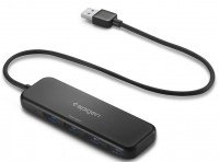 USB хаб Spigen Essential F101 4Port Ultra Slim USB 3.1 Gen1 (000EP21009)