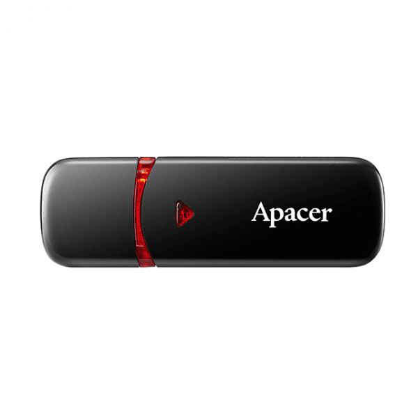 Акція на Накопитель USB 2.0 Apacer AH333 64GB Black (AP64GAH333B-1) від MOYO