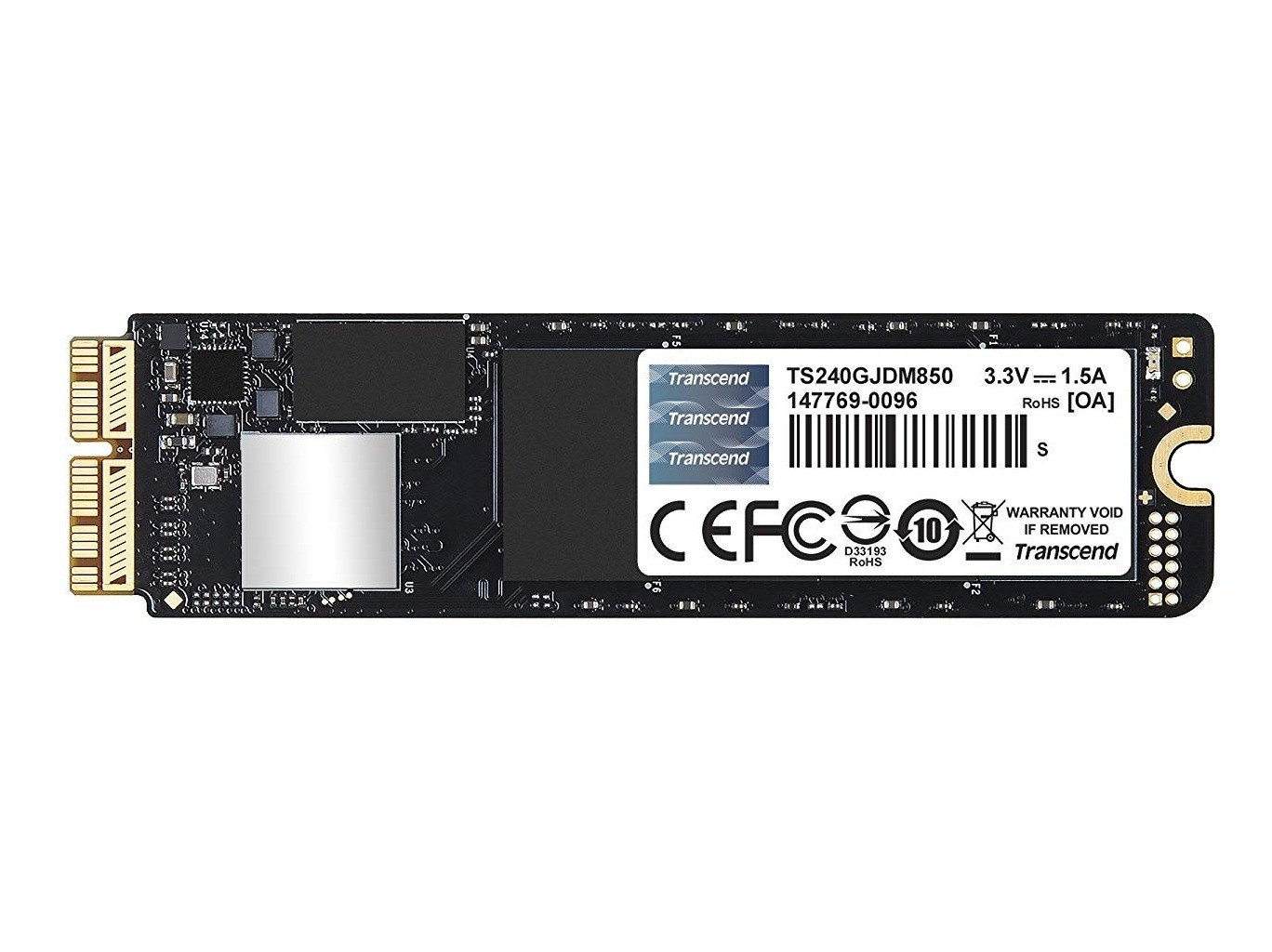 SSD накопитель TRANSCEND JetDrive 850 240GB для Apple фото 